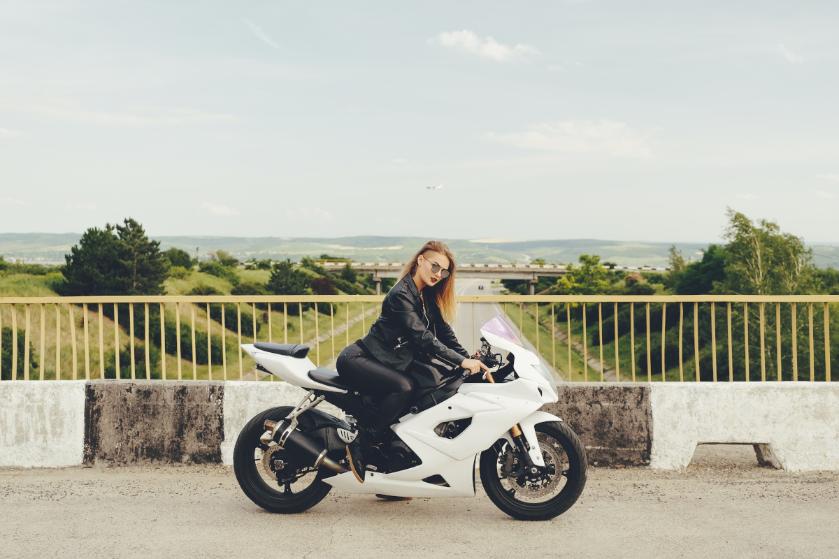 motard-femme