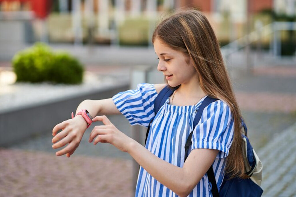 montre adaptée enfants