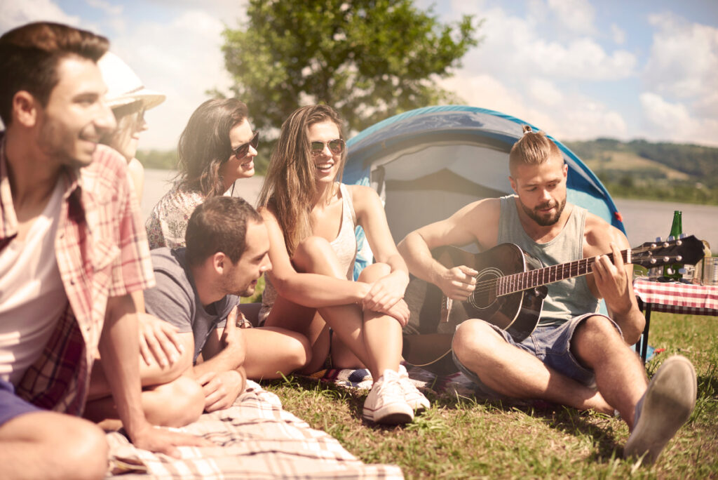 chanson sur camping